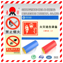 Pet Type Advertisement Grade Reflective Sheeting Film for Advertising Signs Warning Board (TM3100)